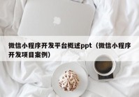 微信小程序開發(fā)平臺(tái)概述ppt（微信小程序開發(fā)項(xiàng)目案例）